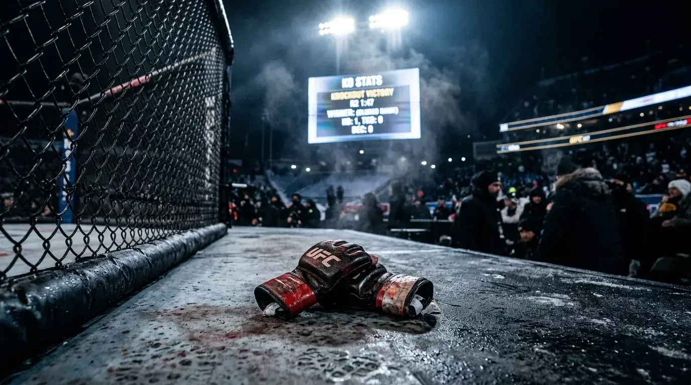 Dados estatísticos de taxa de nocaute por divisão de peso no UFC para apostas