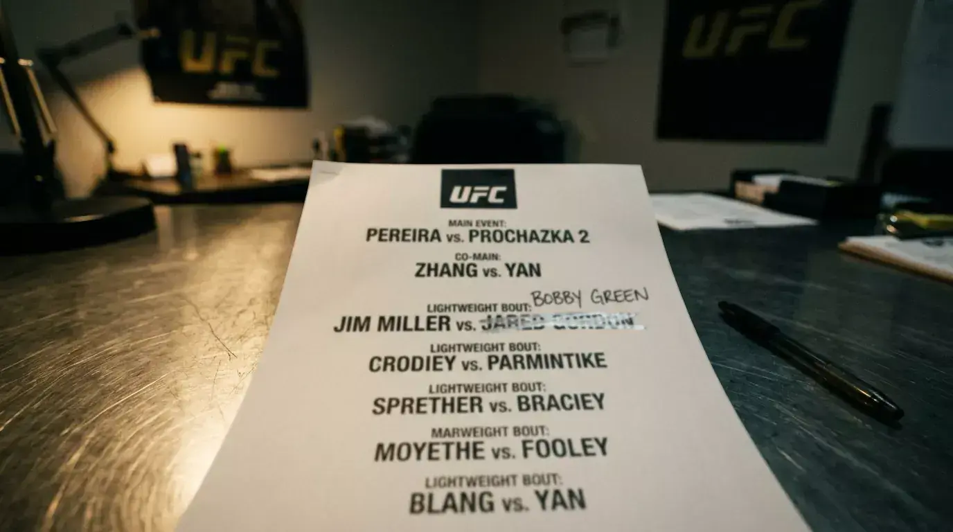 Impacto de substituições de última hora no UFC nas odds e estratégias de apostas